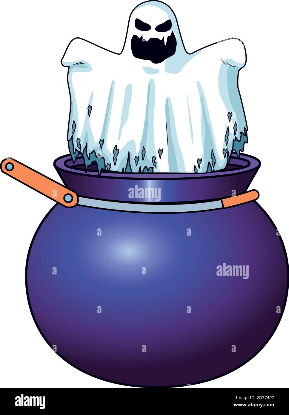 Floating cauldron Stock Vector Images - Alamy