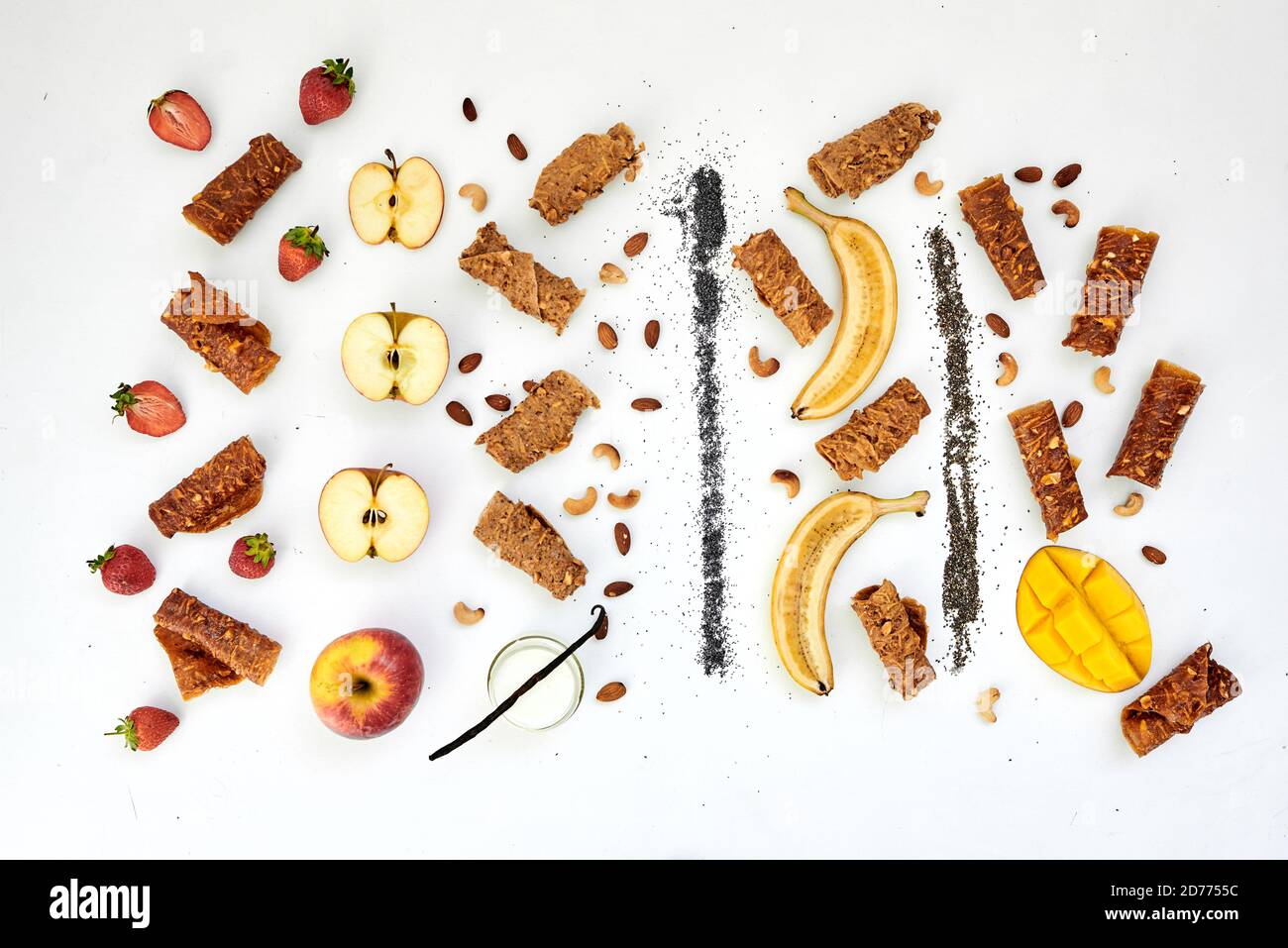 Ingredients for making fruit chips and pastilles Stock Photo Alamy