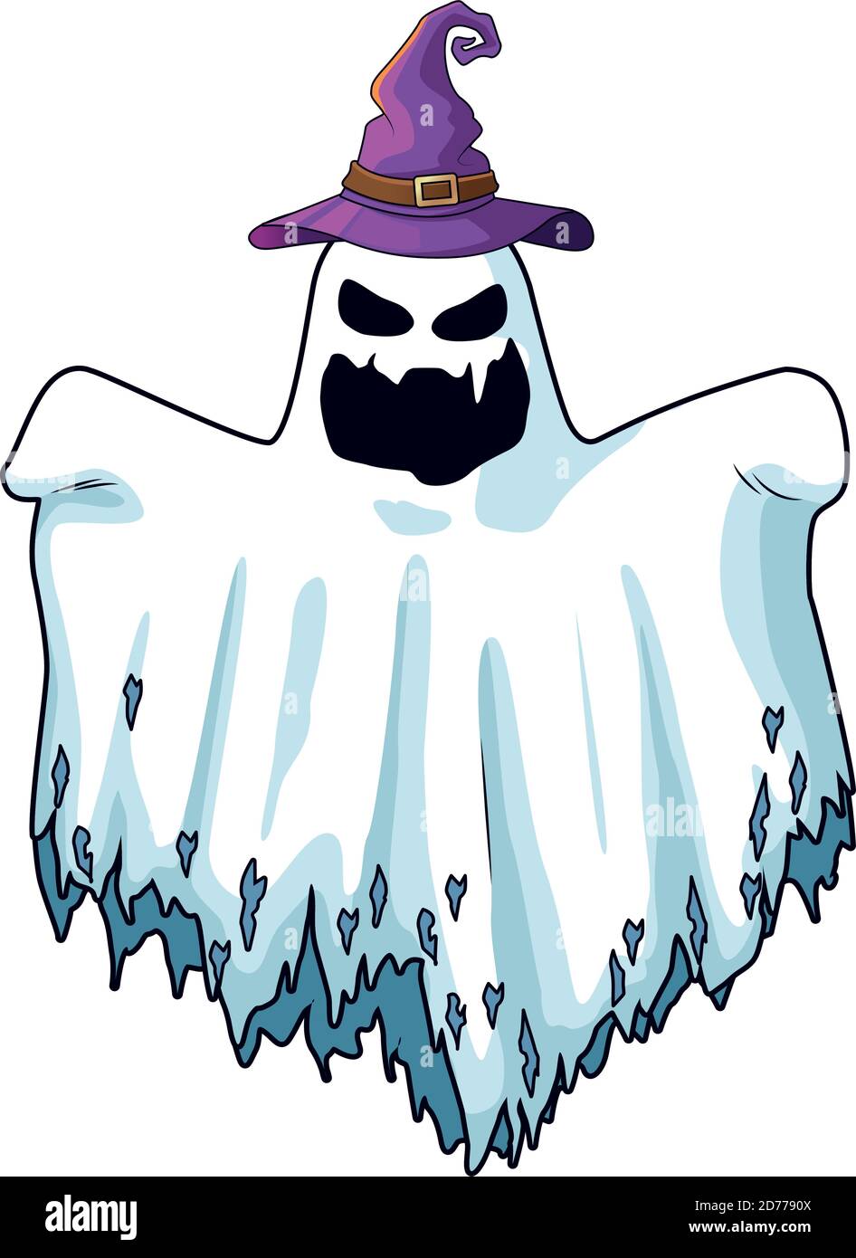 halloween ghost floating character icon 4161049 Vector Art at Vecteezy