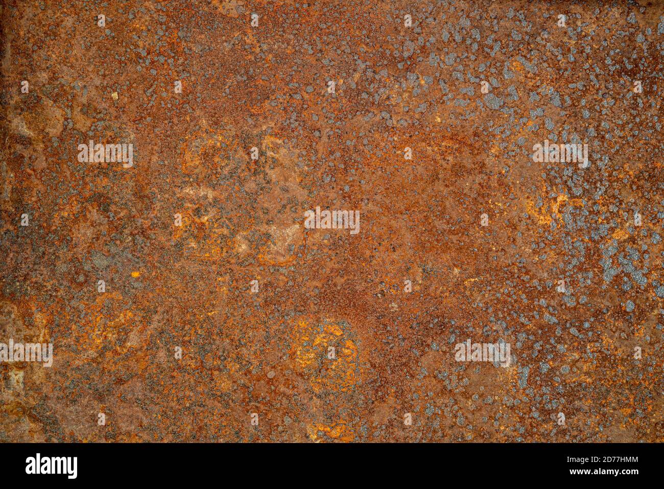 Old rusty textured metal background. Stock Photo