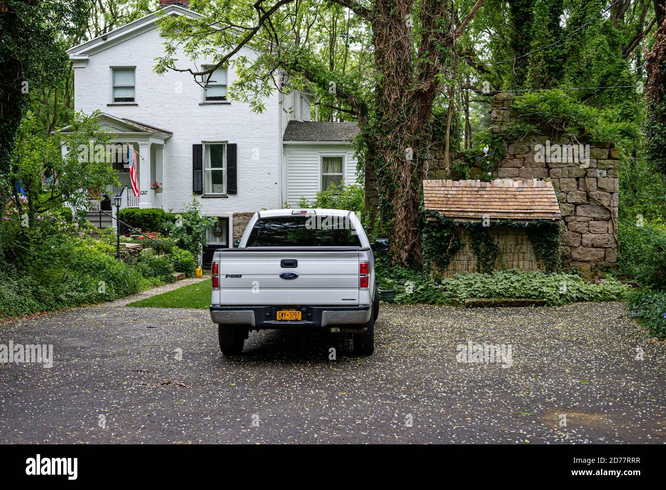 Penfield, New York, USA June 14, 2019 typical American residential