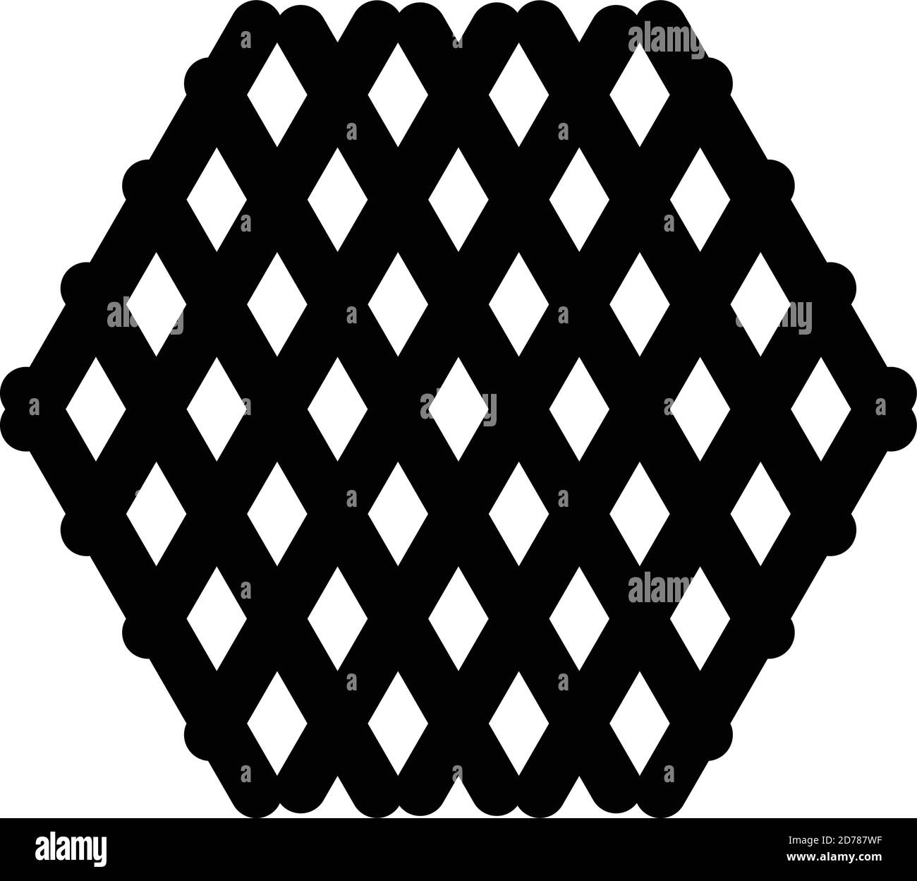 Silhouette hexagon graphic vector element vector design. Hexagon ...