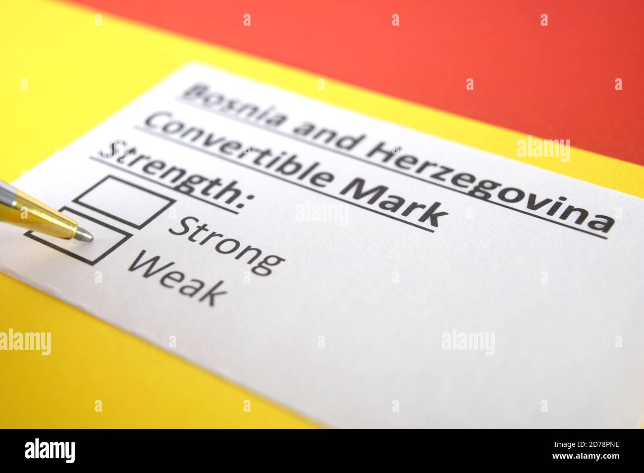 bosnia and herzegovina convertible mark
