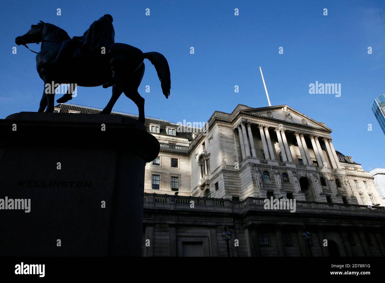 Bank of England. City of London. Stock Photo