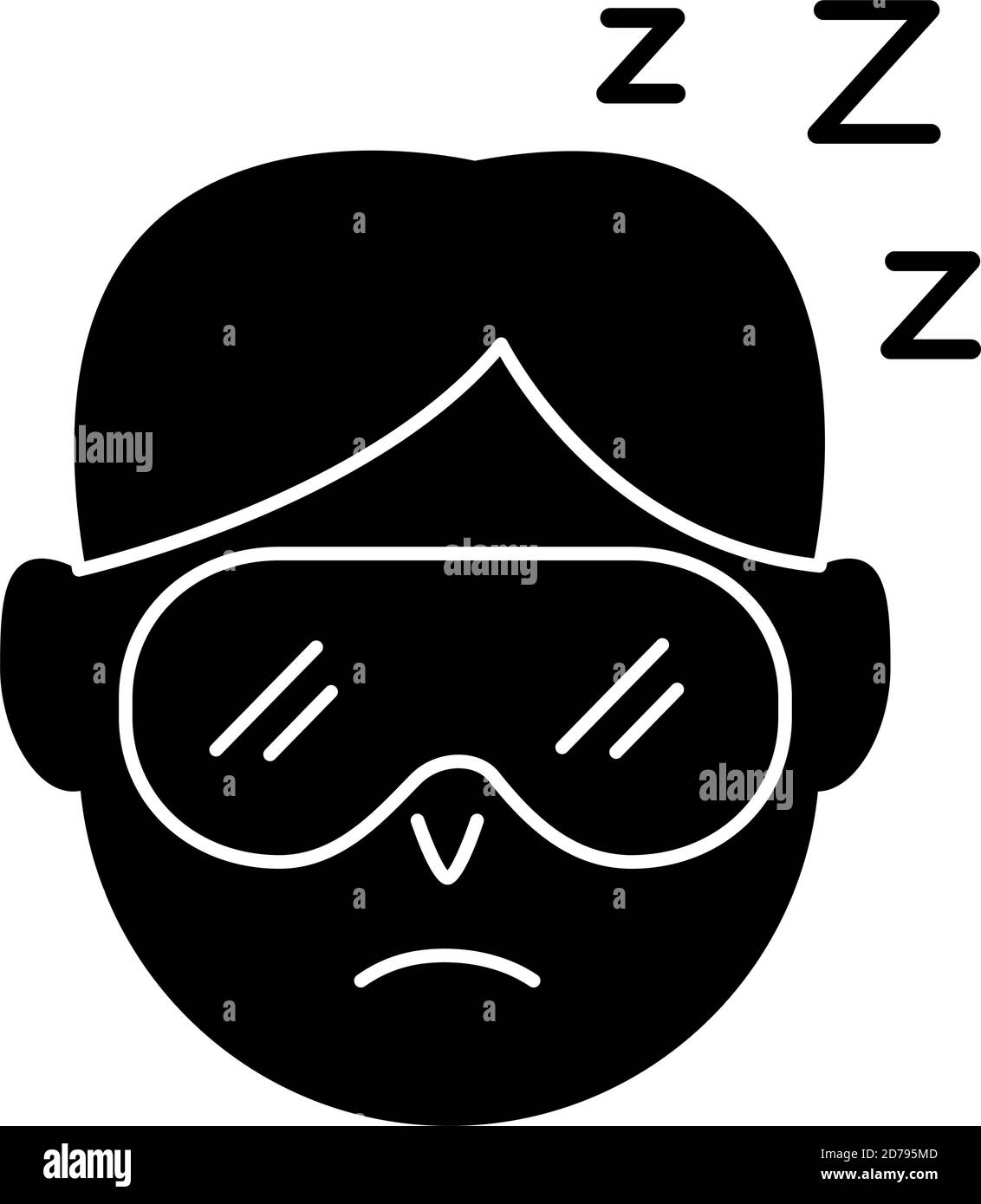 Sleep apnea Black and White Stock Photos & Images Alamy