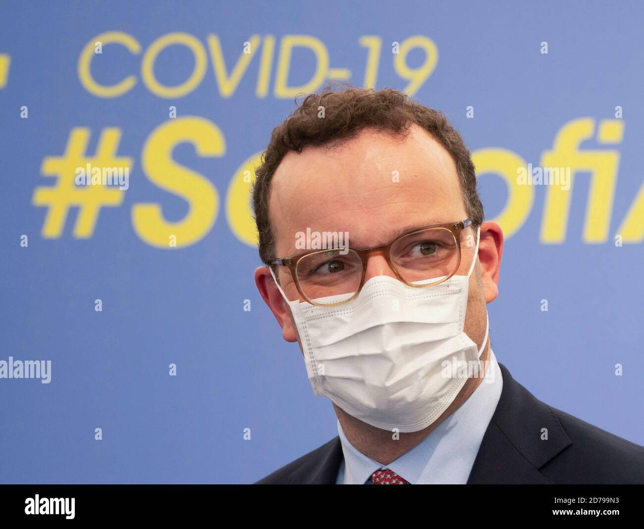 FILED - 22 September 2020, Hessen, Frankfurt/Main: German health minister tests positive for coronavirus Photo: Frank Rumpenhorst/dpa Stock Photo