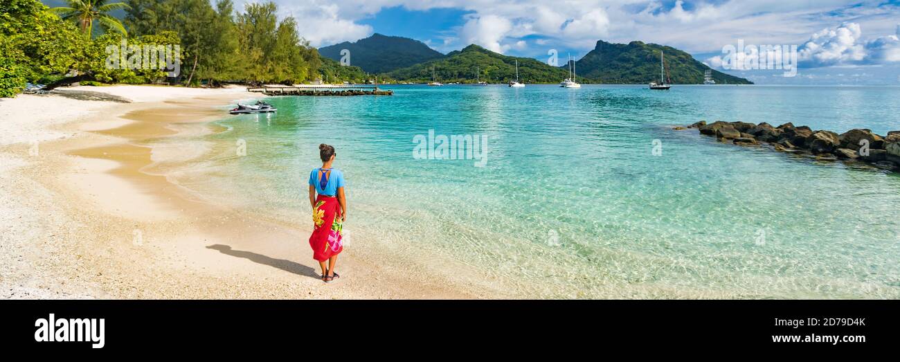 Tahiti Boat Woman High Resolution Stock Photography and Images - Alamy