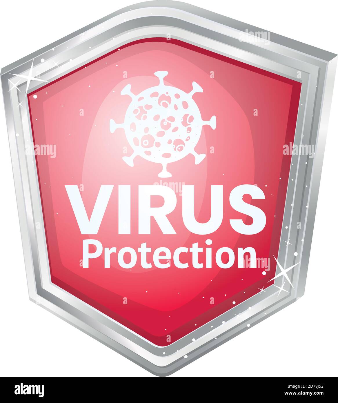 covid 19 virus protection shield vector design Stock Vector Image & Art