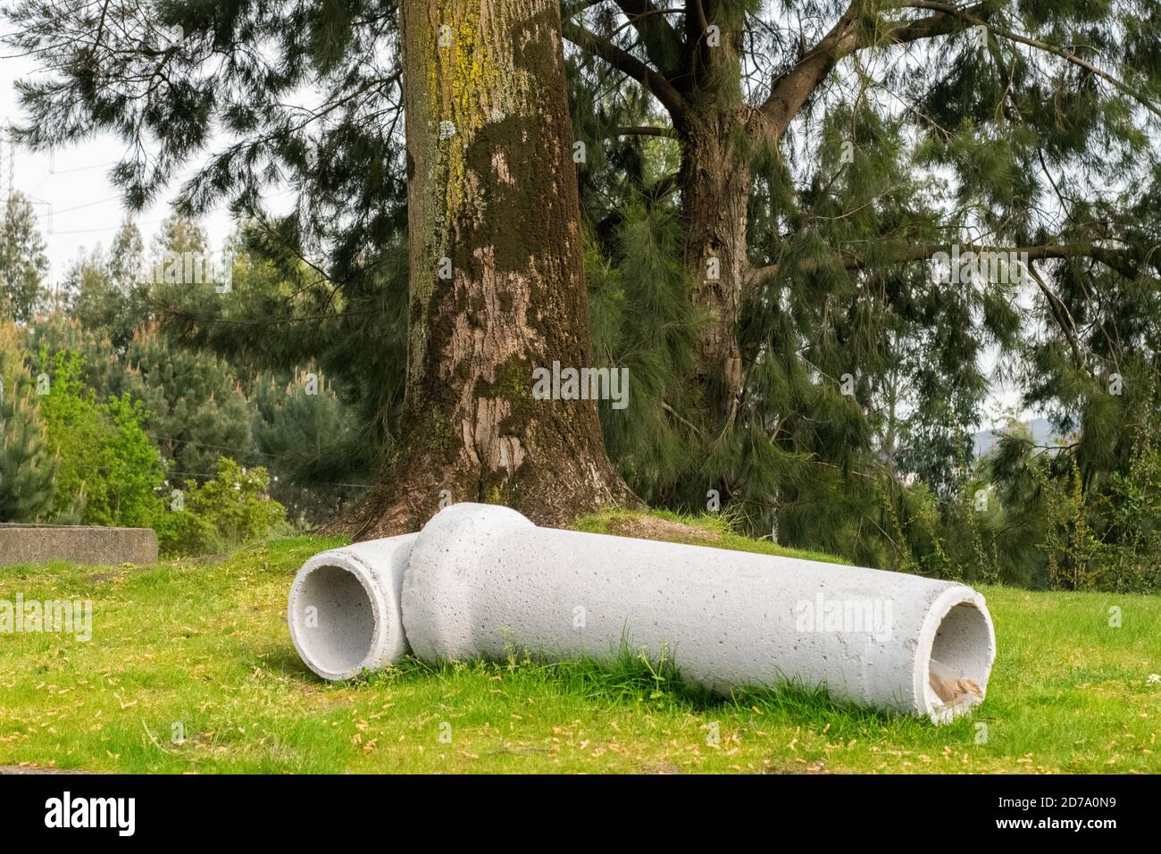 Road construction materials Stock Photo Alamy