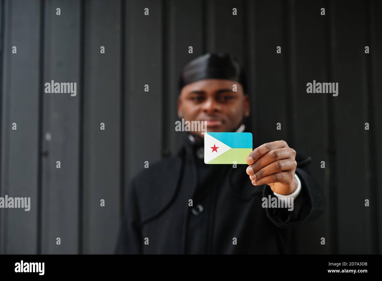 Black Puerto Rico Flag Durag