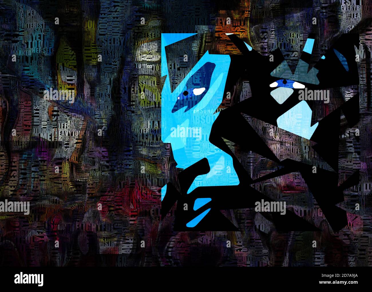Times Square Abstract Stock Photo - Alamy