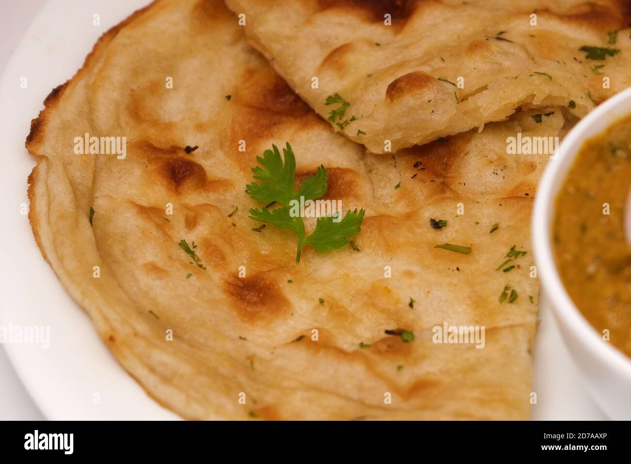 Homemade Indian Naan Flatbread made with Whole Wheat Stock Photo Alamy