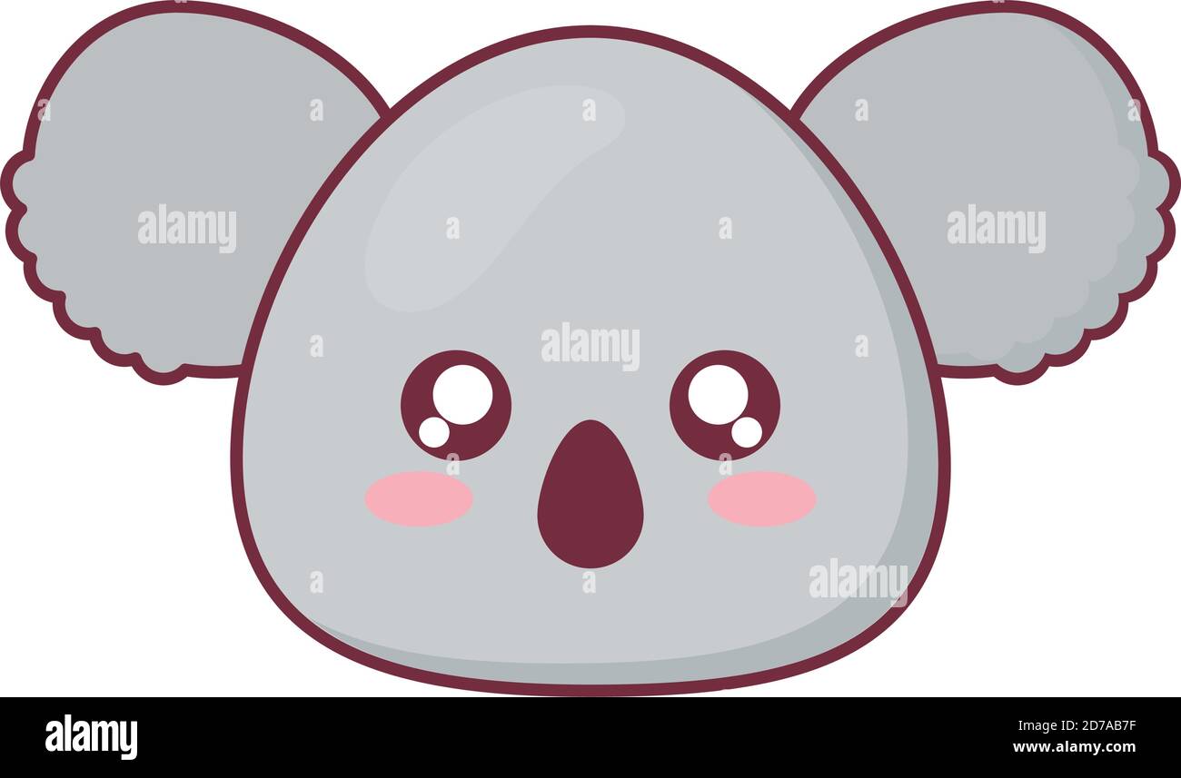 Kawaii koala animal cartoon vector design Stock Vector Image & Art - Alamy