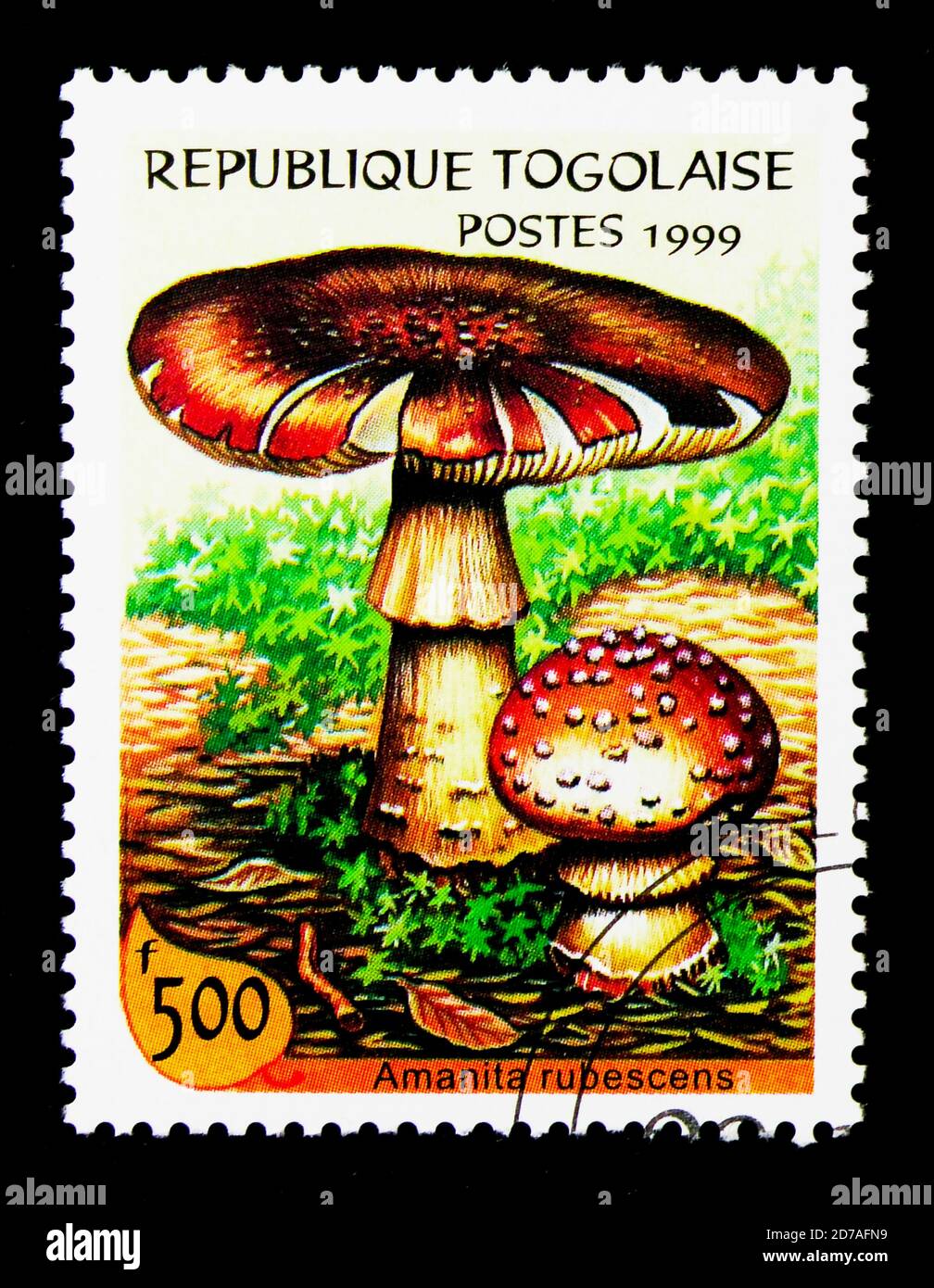 MOSCOW, RUSSIA NOVEMBER 26, 2017 A stamp printed in Togo shows