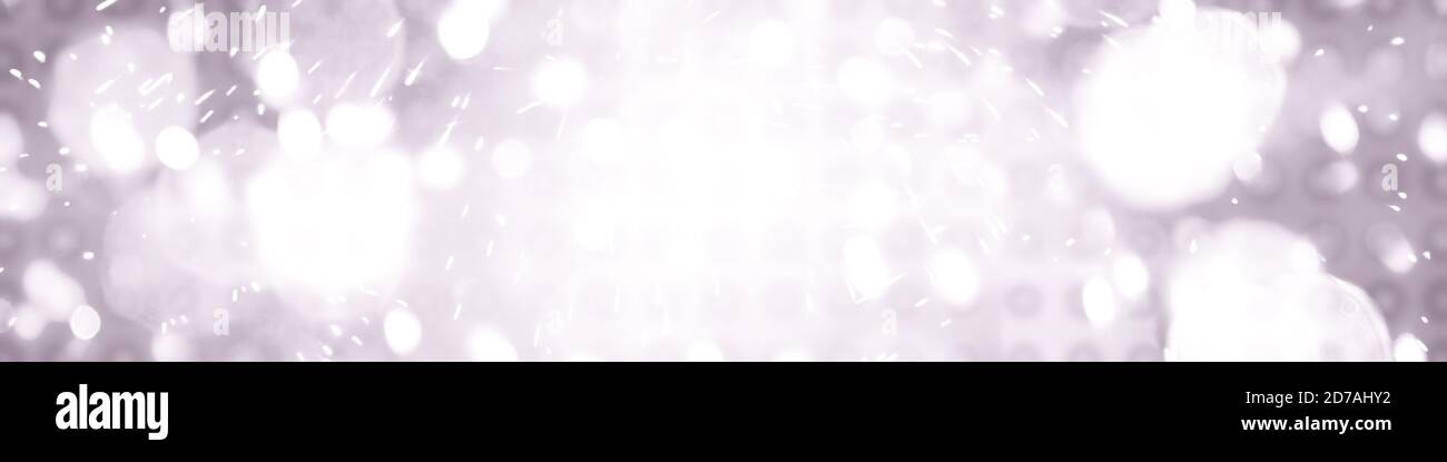 Abstract bokeh lights against a soft white light background Stock Photo ...
