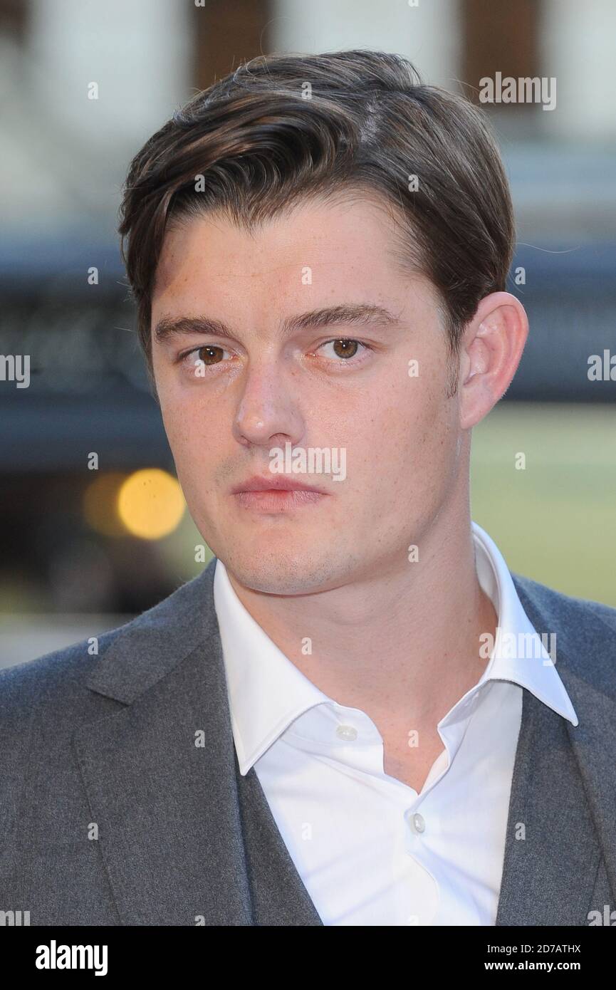 Sam Riley attends the World Premiere of Rush, Odeon Leicester Square, London. 2nd September 2013  © Paul Treadway Stock Photo