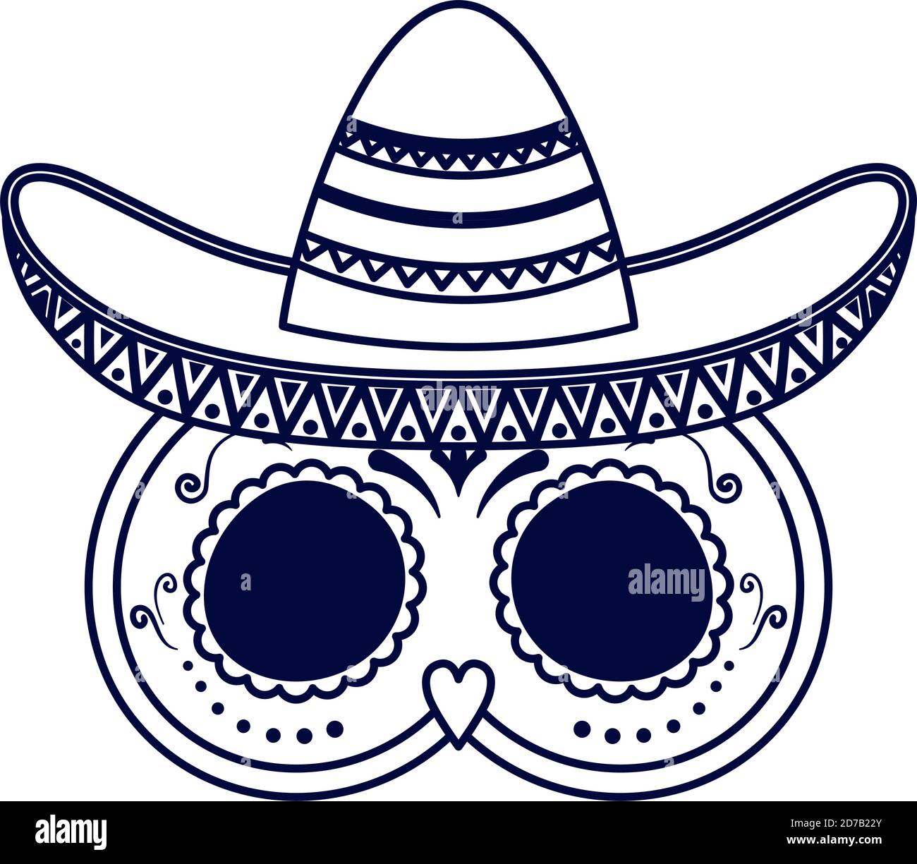 Folkloric mask Stock Vector Images - Alamy