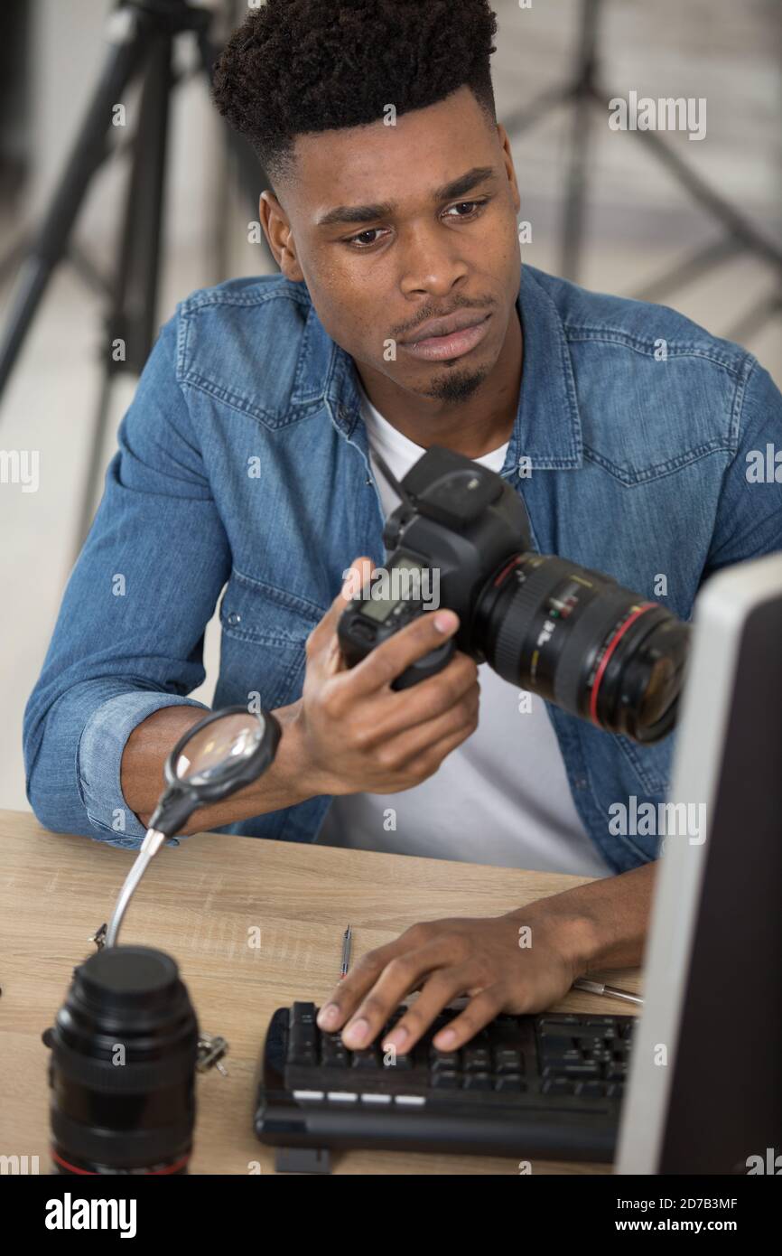 Uses laptop young stylish hi-res stock photography and images - Alamy