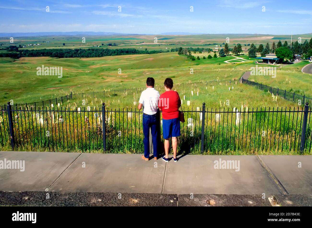 Custer Battlefield National Monument, Montana Stock Photo - Alamy