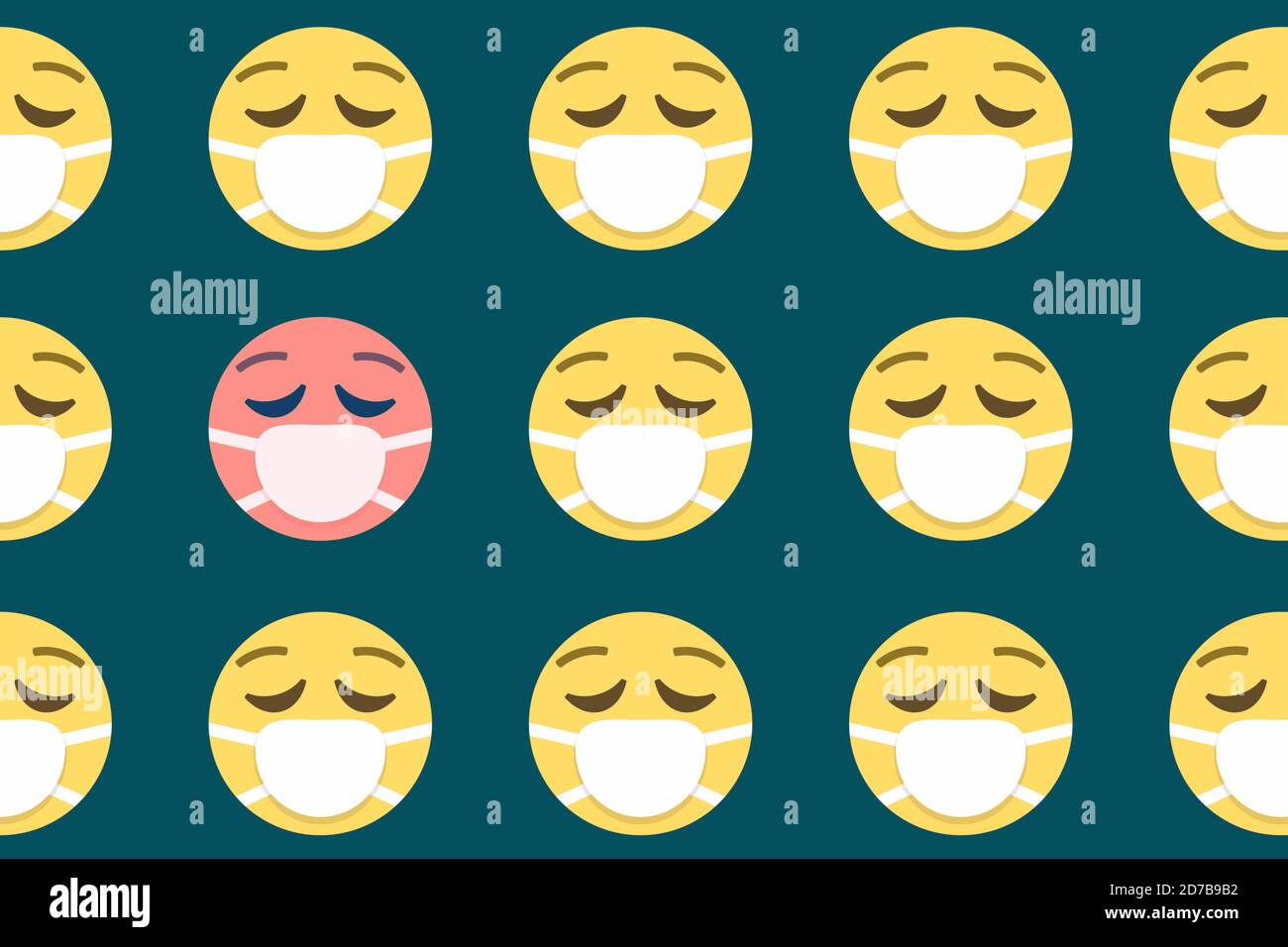 Emoji virus Stock Vector Images Alamy