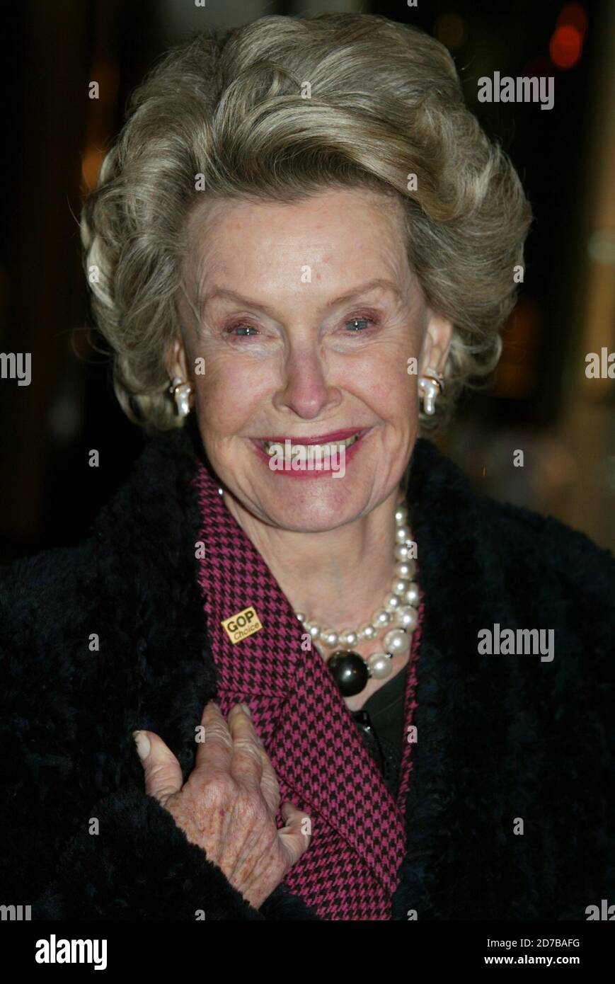 Dina Merrill attends the opening of The Asprey Flagship Store in New