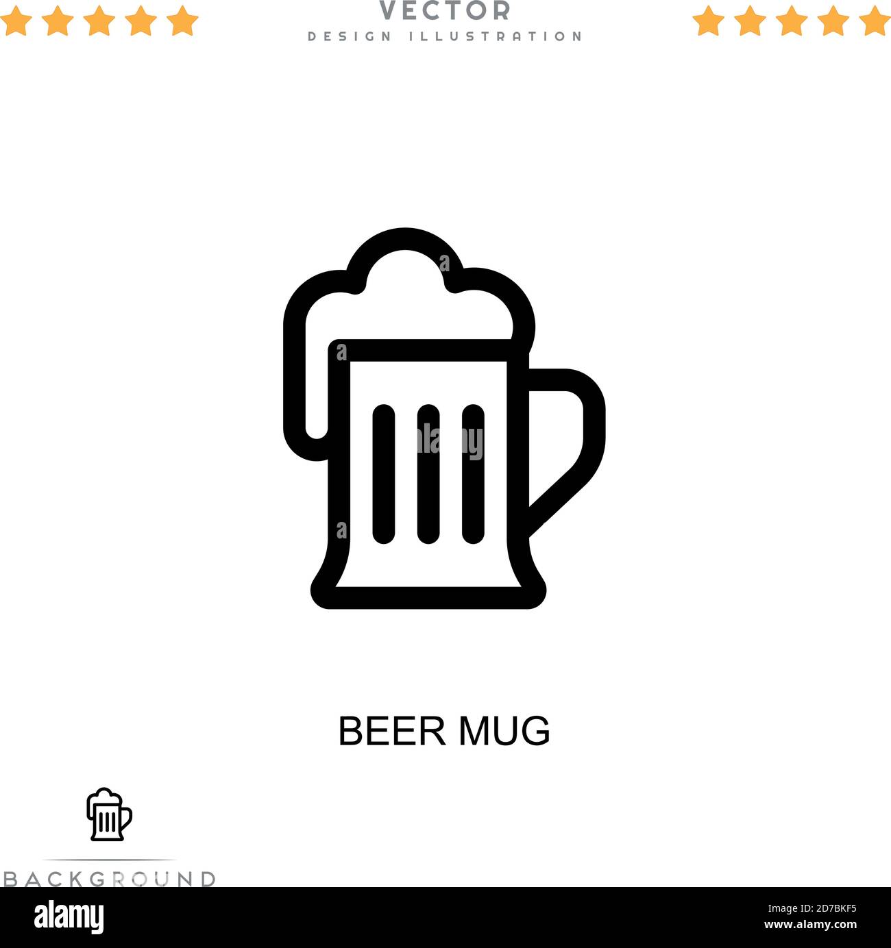 Beer Mug Icon Simple Element From Digital Disruption Collection Line Beer Mug Icon For Templates Infographics And More Stock Vector Image Art Alamy