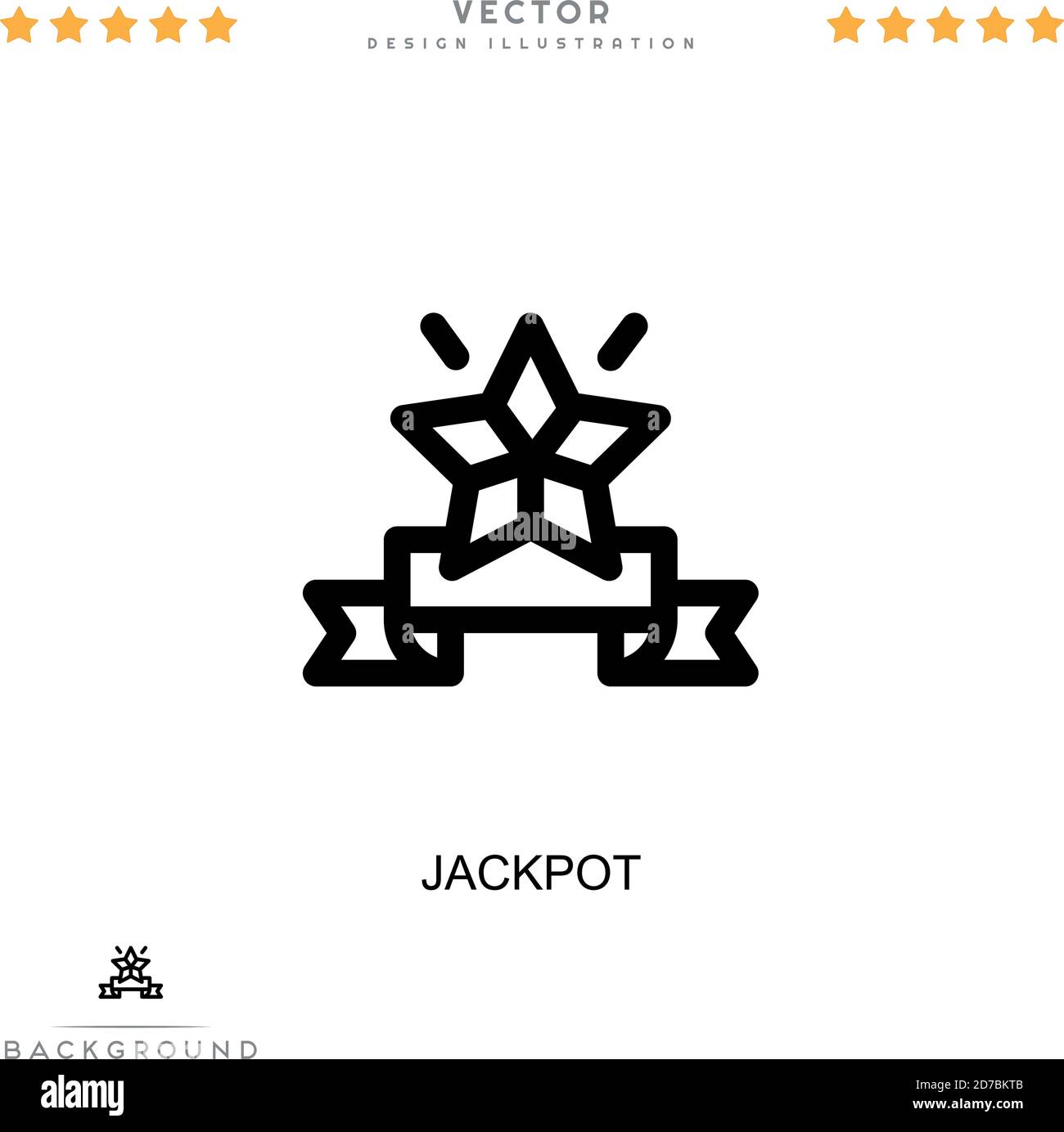 Jackpot icon. Simple element from digital disruption collection. Line  Jackpot icon for templates, infographics and more Stock Vector Image & Art  - Alamy