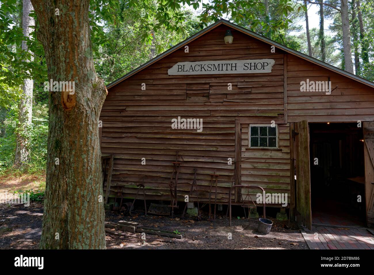 Blacksmith Shop and at the Furnacetown Living Heritage Village