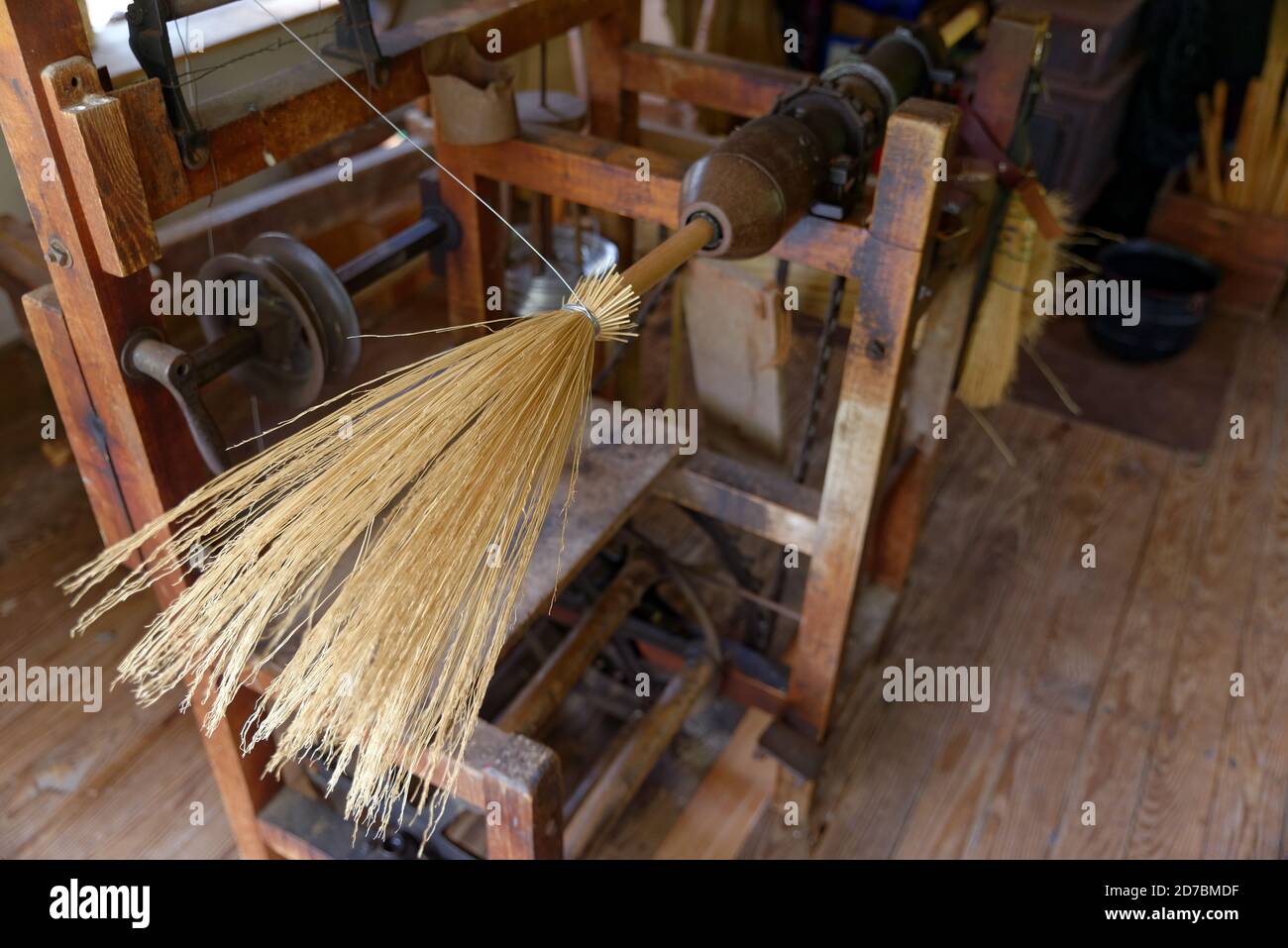 Broom making hires stock photography and images Alamy