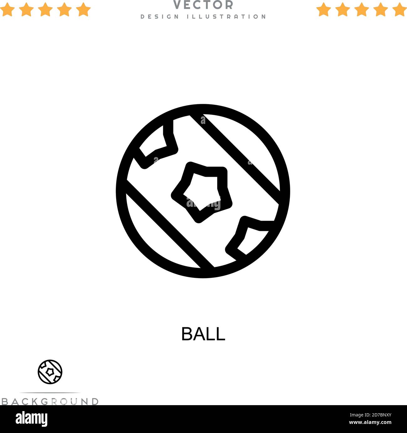 Ball icon. Simple element from digital disruption collection. Line Ball ...