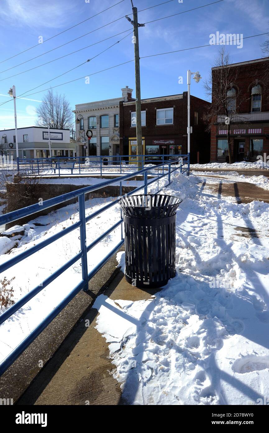 West Street, Port Colborne Stock Photo Alamy