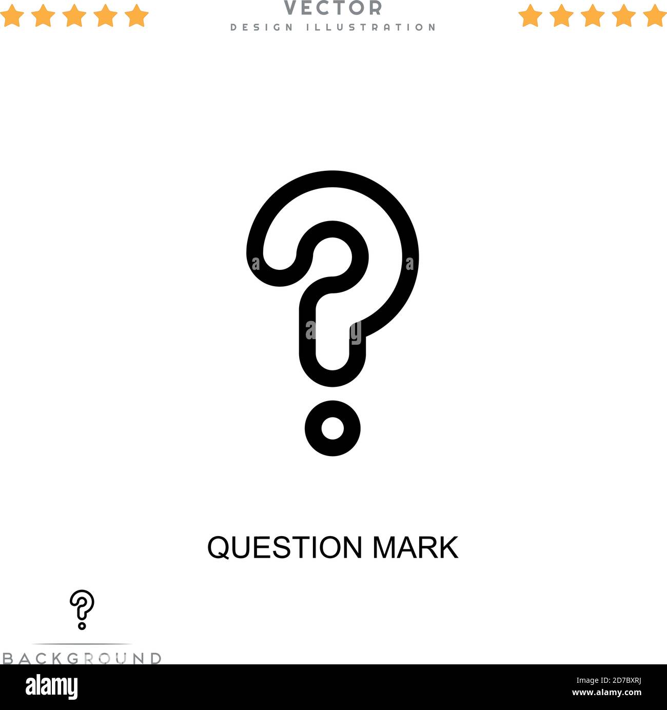 Question mark icon. Simple element from digital disruption collection ...