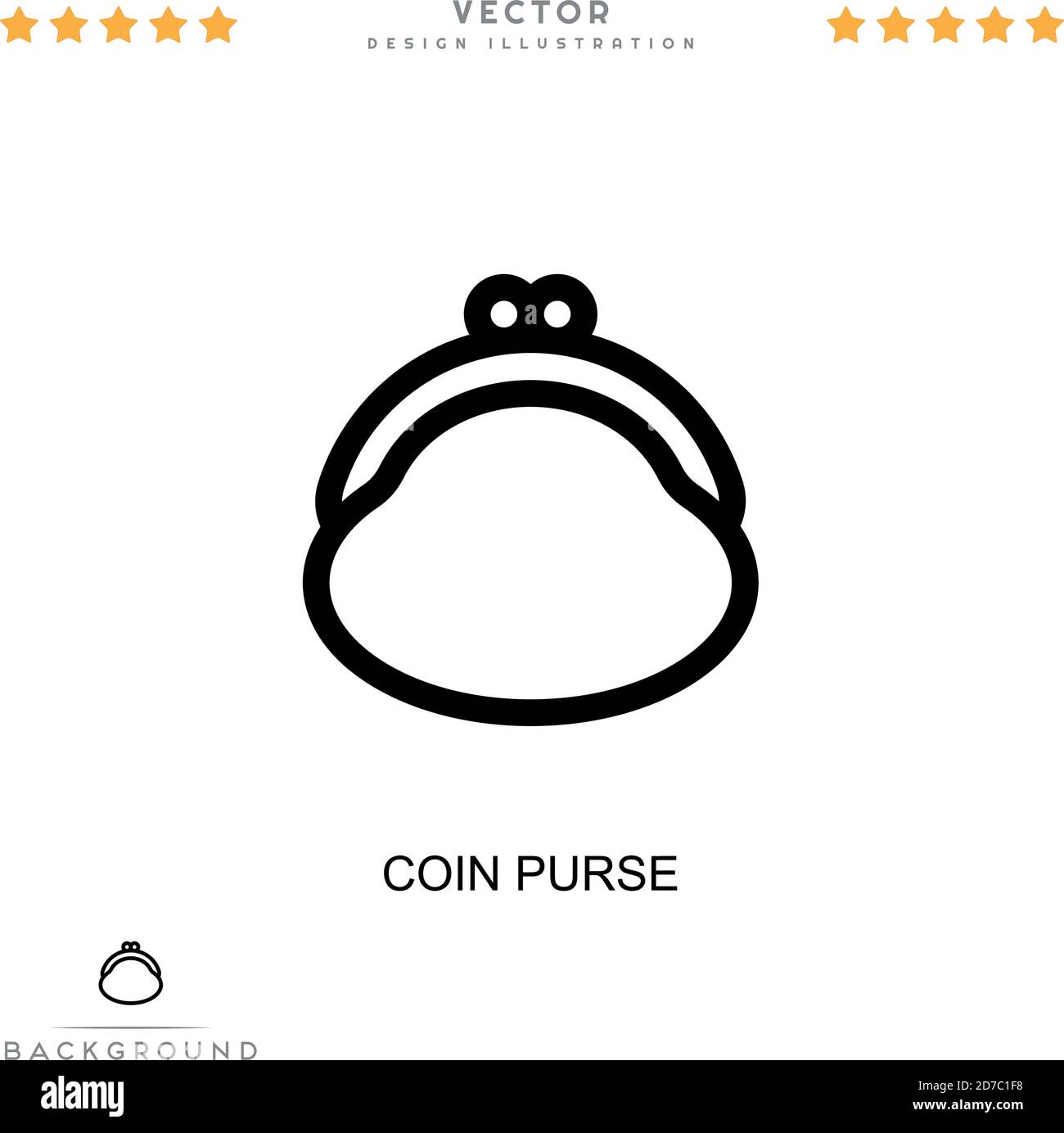Coin purse icon. Simple element from digital disruption collection