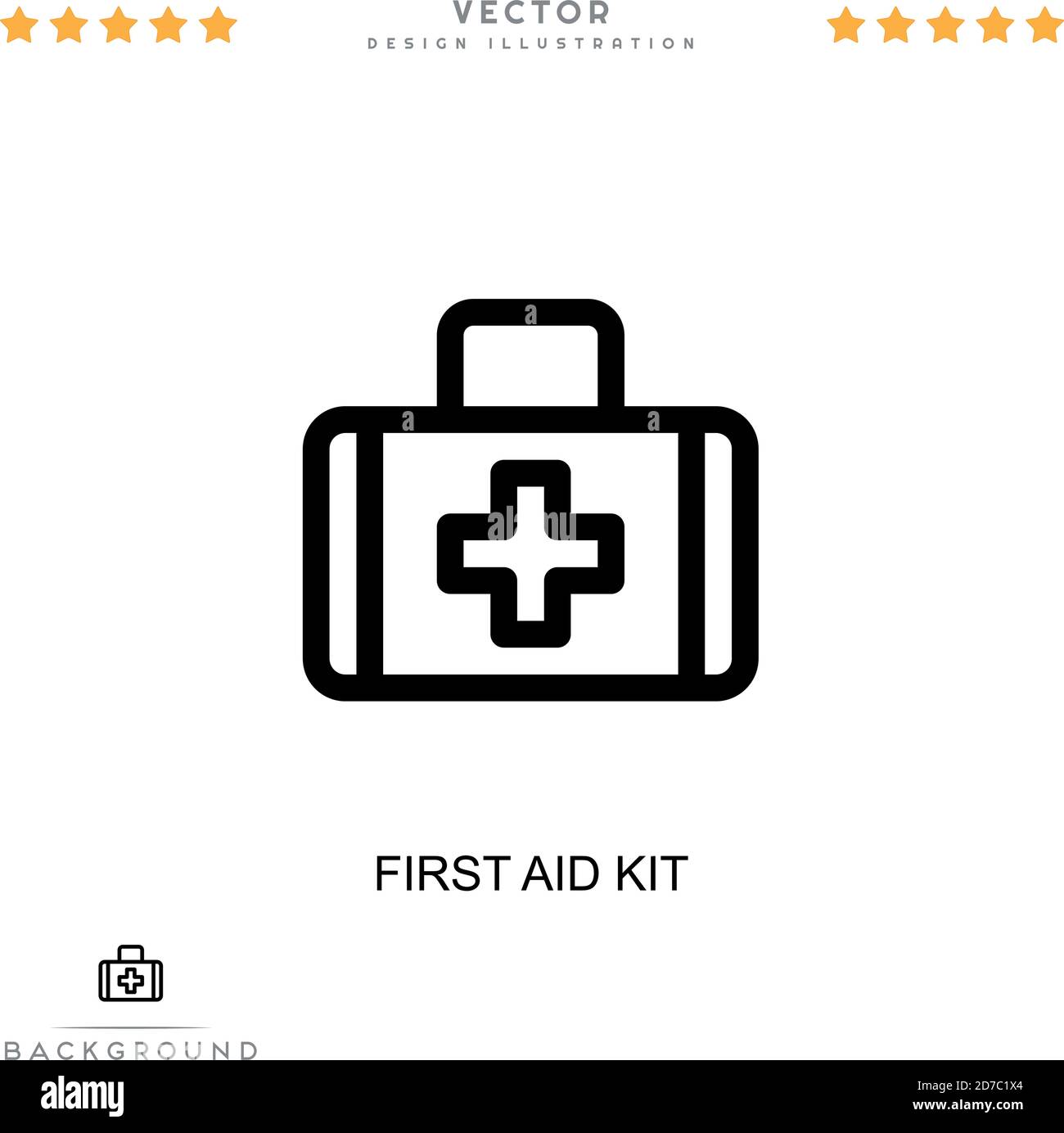 First aid kit icon. Simple element from digital disruption collection ...