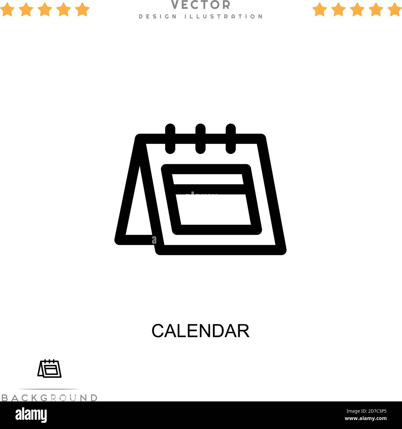 Calendar icon. Simple element from digital disruption collection. Line