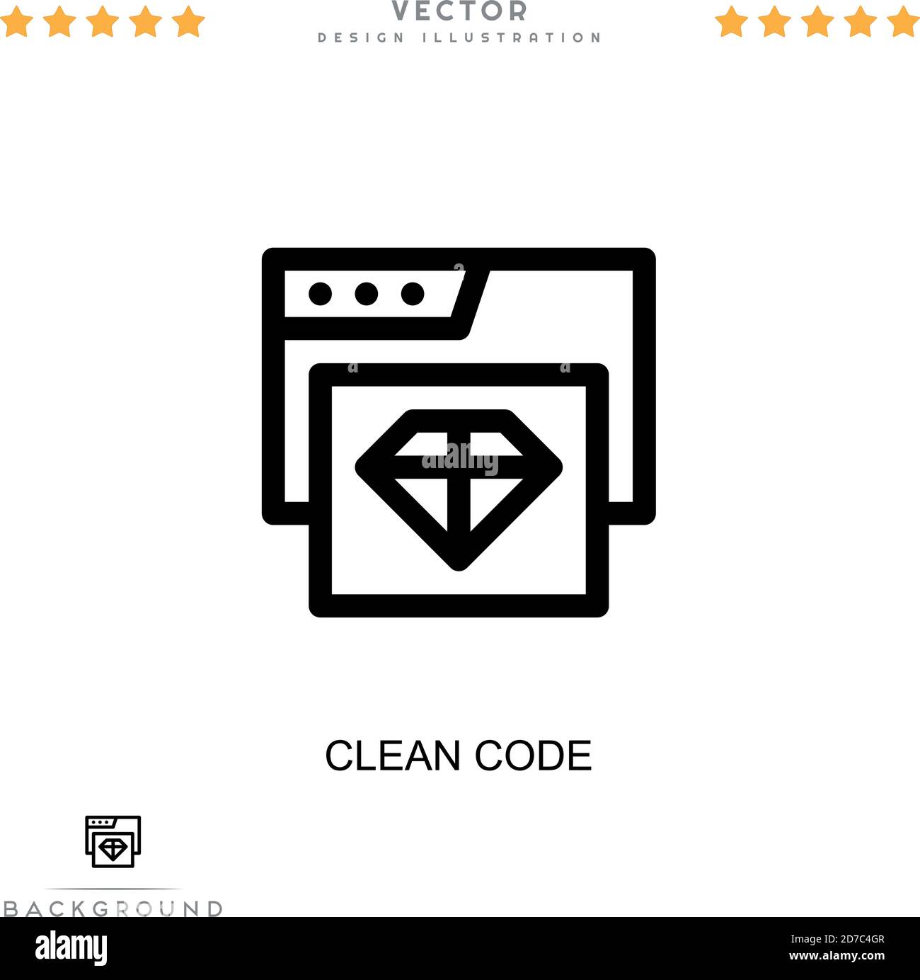 Clean code icon. Simple element from digital disruption collection