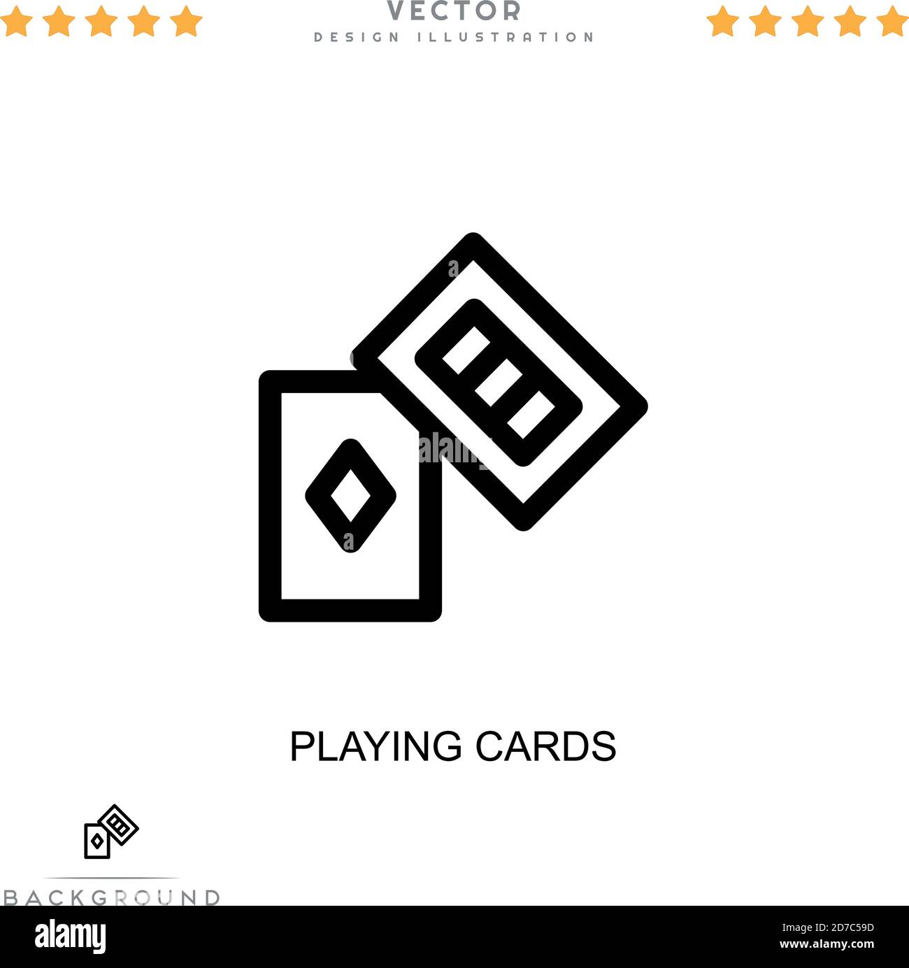 Playing cards icon. Simple element from digital disruption collection