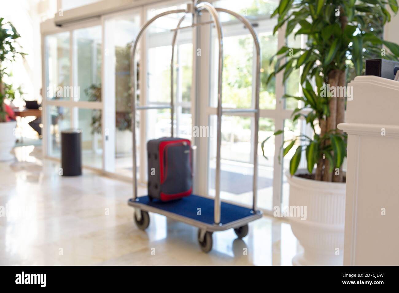 Luggage cart hotel hires stock photography and images Alamy
