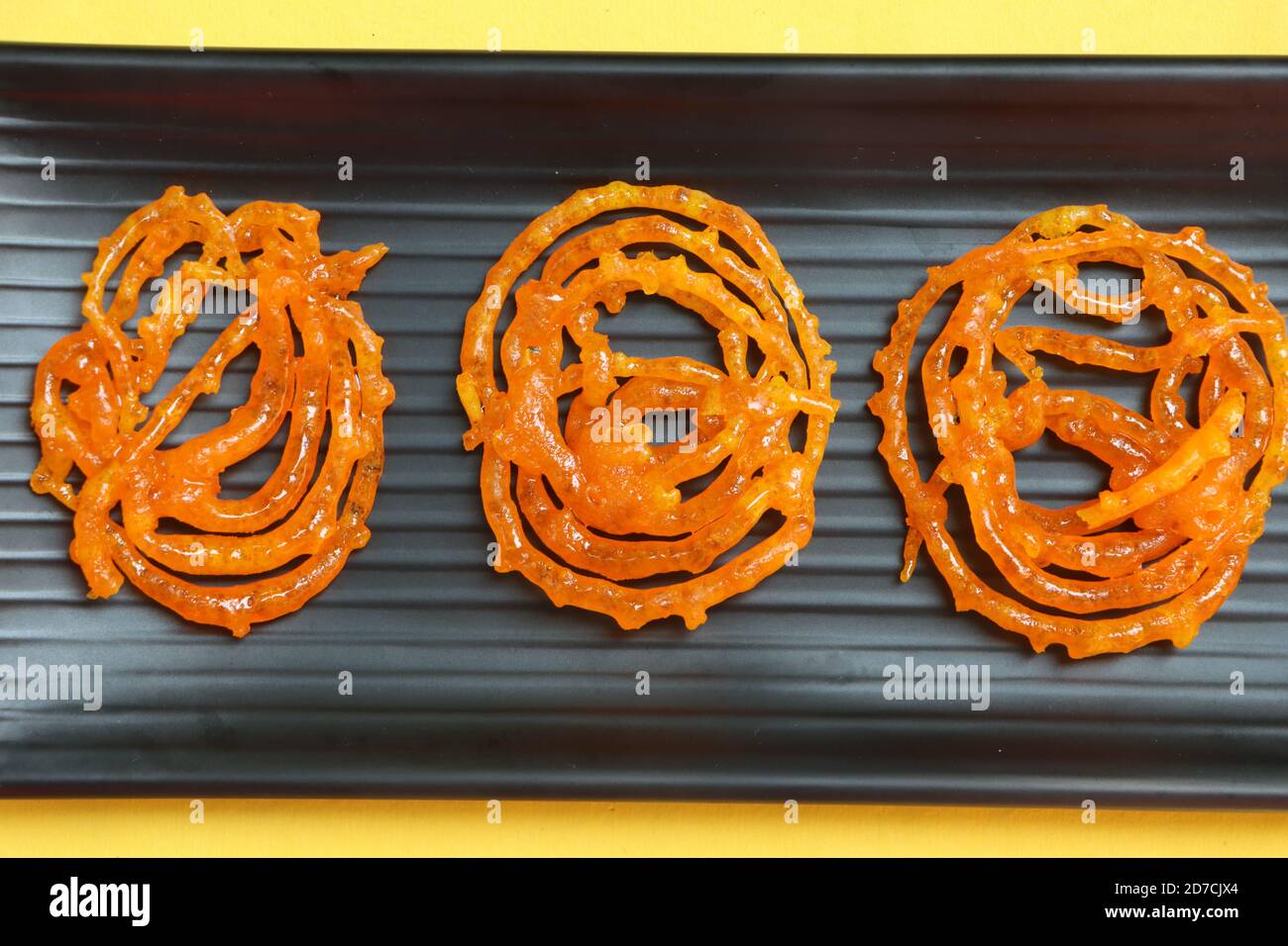 Jalebi or Jilbi or imarati, indian sweet food fried in pure ghee