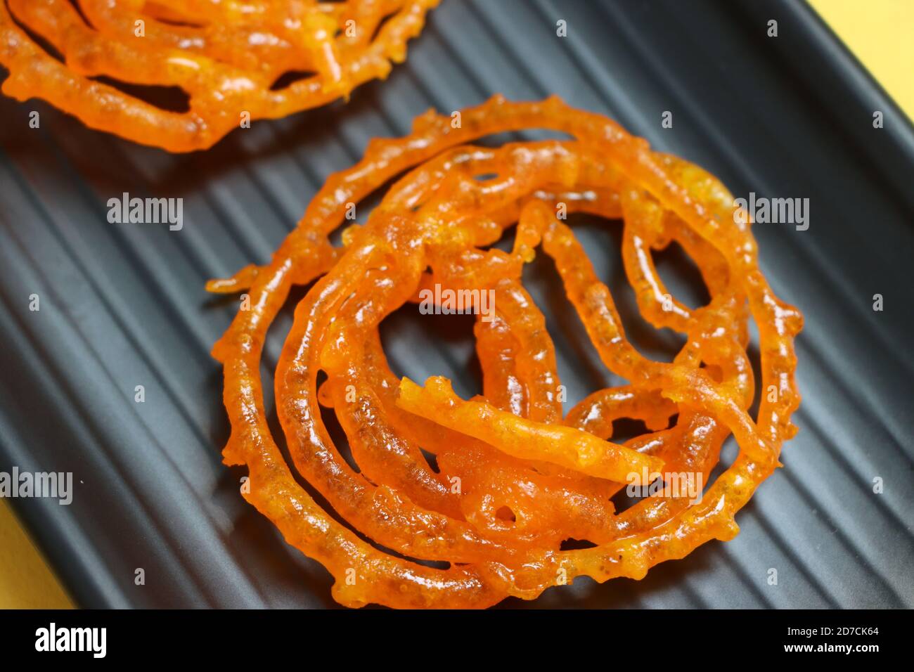 Jalebi or Jilbi or imarati, indian sweet food fried in pure ghee