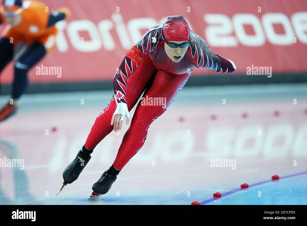 Turin, Italy. 12th Feb, 2006. Cindy Klassen (CAN) Speed Skating : Women's 3000m at Oval Lingotto during the Torino 2006 Winter Olympic Games in Turin, Italy . Credit: Koji Aoki/AFLO SPORT/Alamy Live News Stock Photo