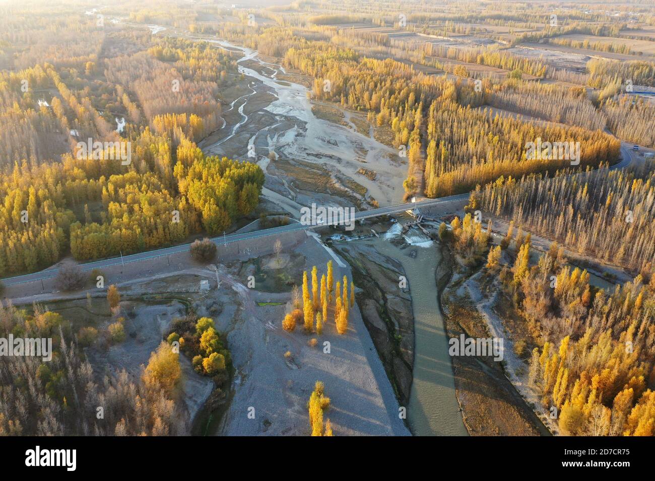 Bortala China 21st Oct 2020 The Beauty Of Bortala River Valley In Autumn In Bortala Xinjiang China On 21th October 2020 Photo By Tpg Cnsphotos Credit Topphoto Alamy Live News Stock Photo Alamy