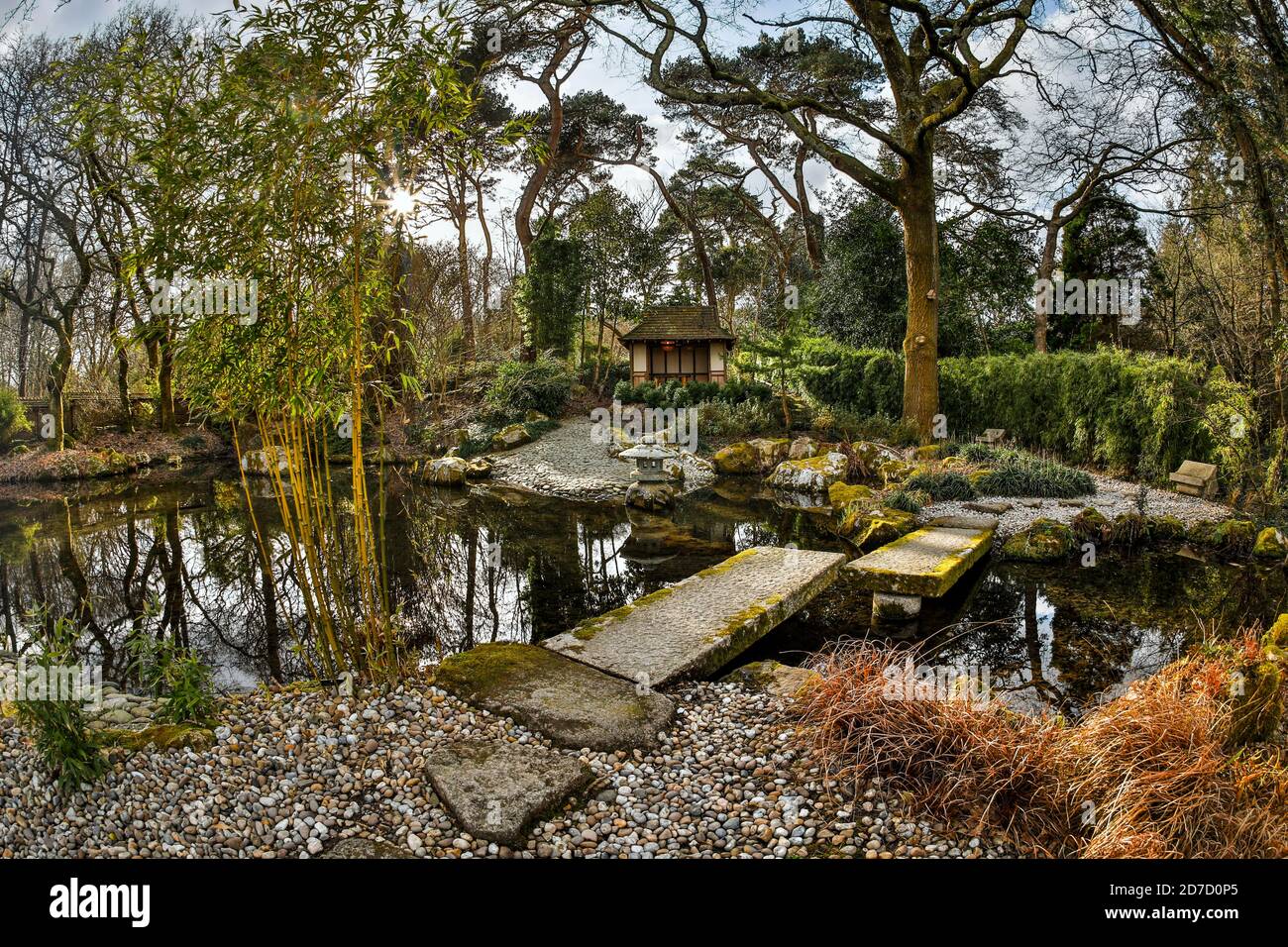 Gardens; Cornwall; UK Stock Photo Alamy