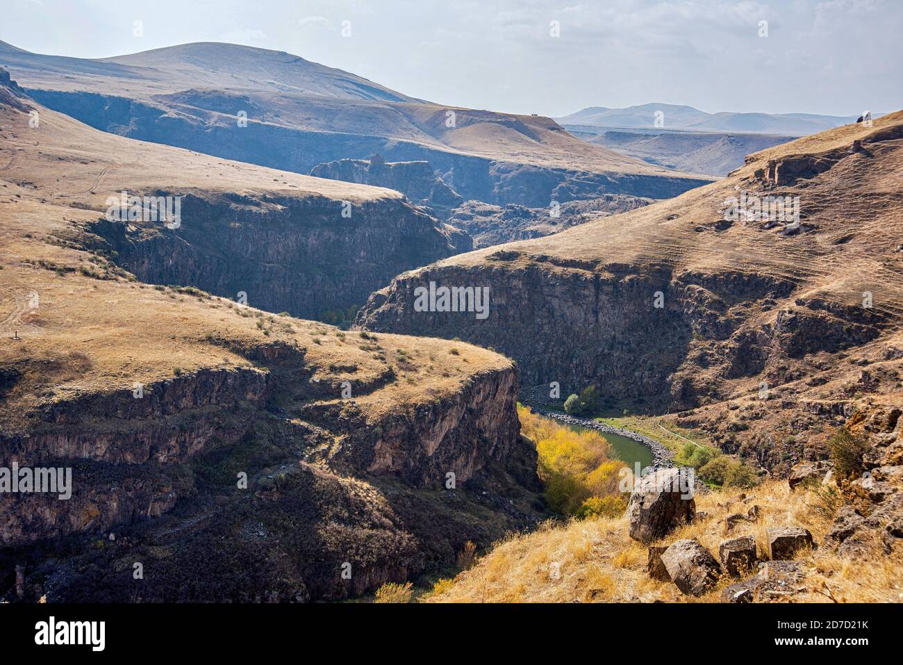 Kars city and ancient city Ani in Turkey Stock Photo Alamy
