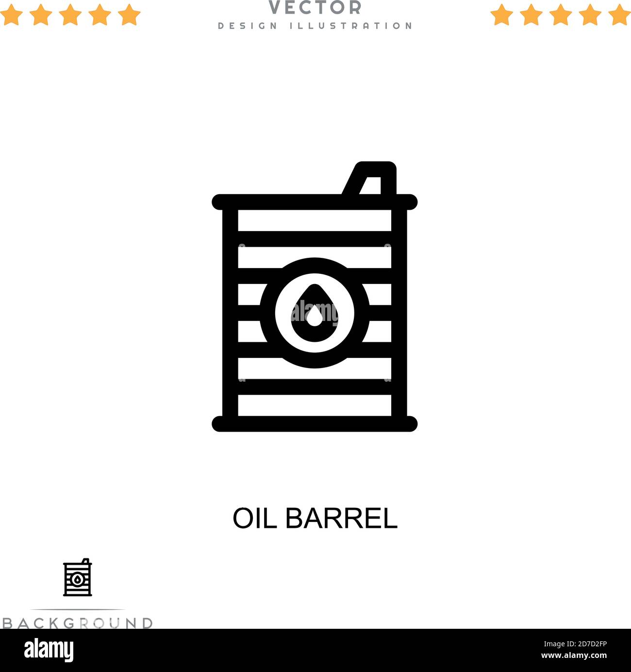 Oil Barrel Icon Simple Element From Digital Disruption Collection