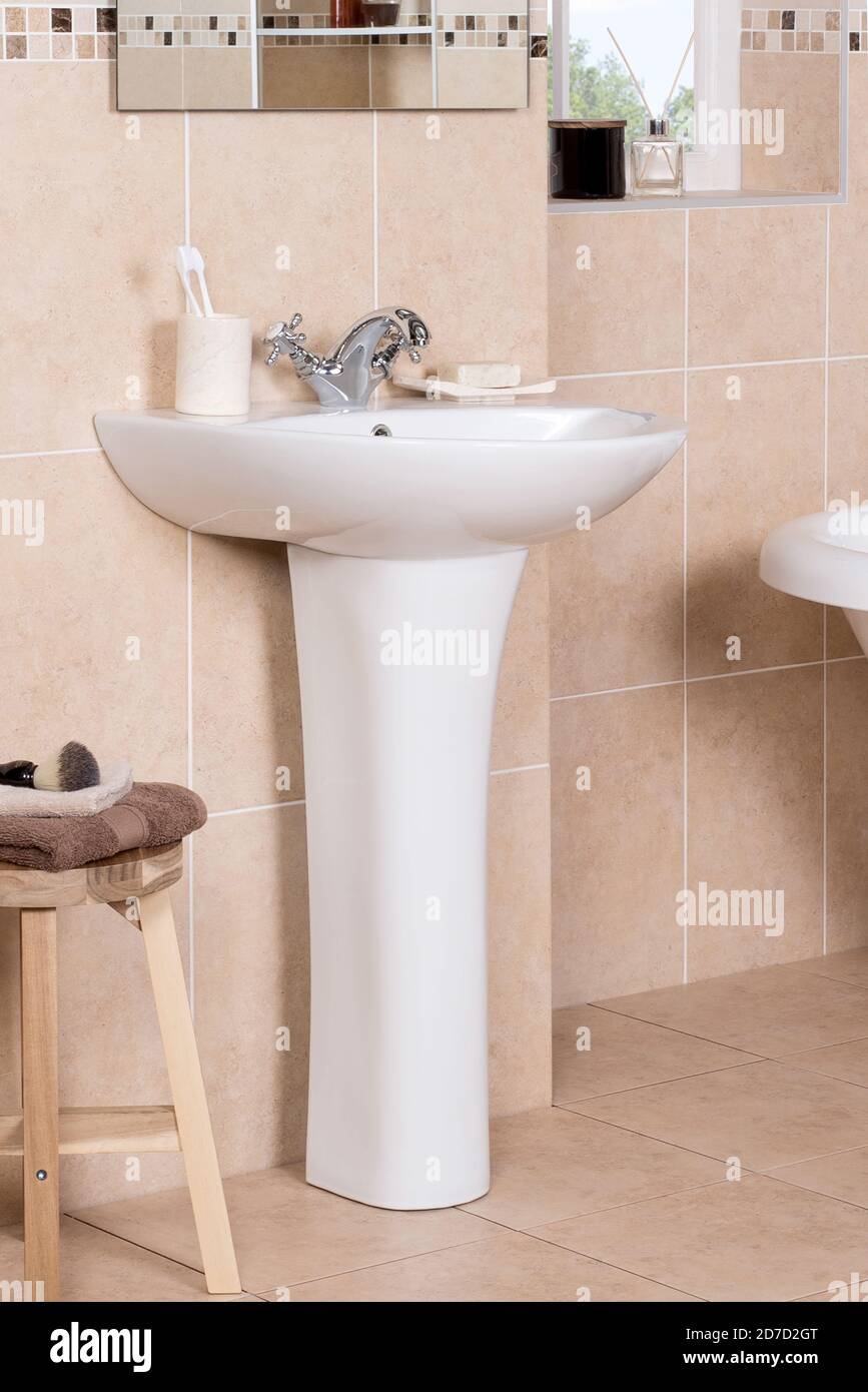 Modern Pedestal Bathroom Sinks