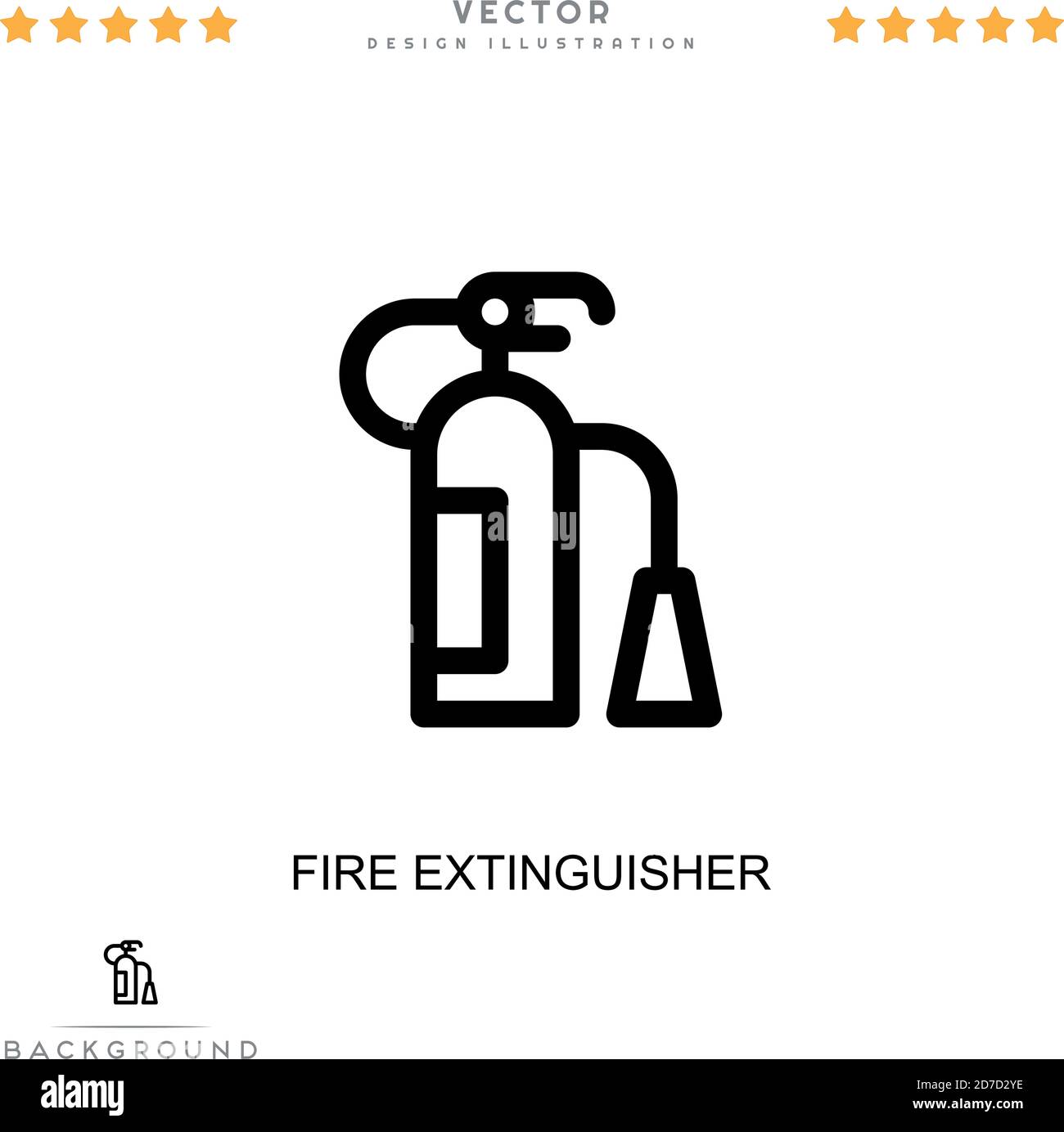 Fire extinguisher icon. Simple element from digital disruption ...