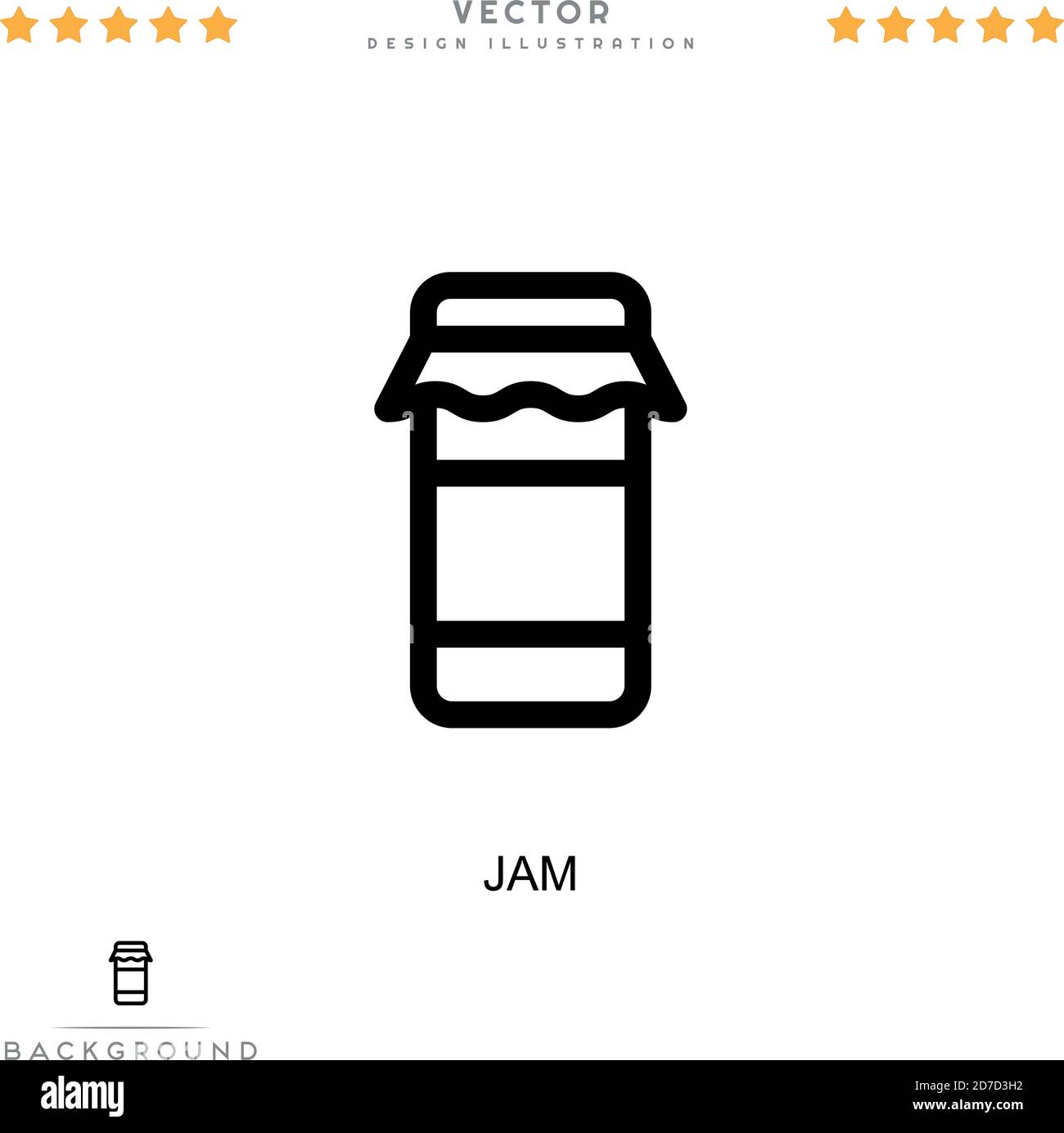 Jam icon. Simple element from digital disruption collection. Line Jam icon for templates