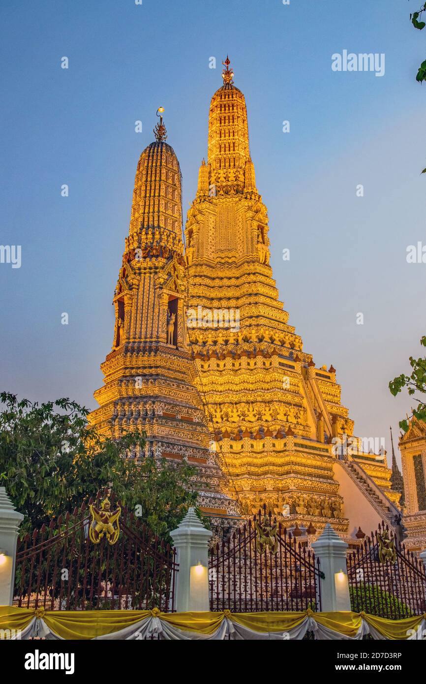 Wat Arun Bangkok Stock Photo