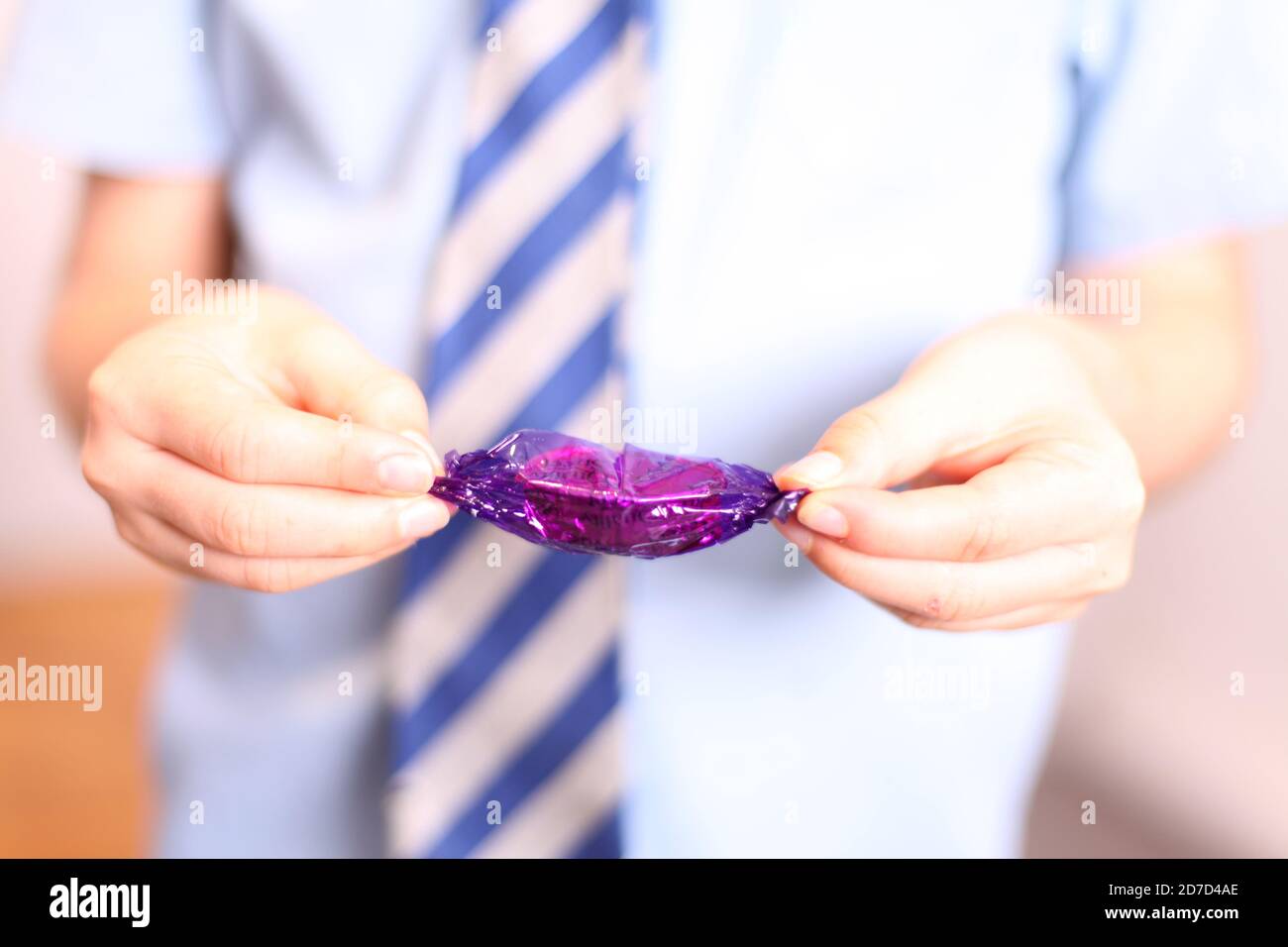 Chocolate purple wrapper hires stock photography and images Alamy